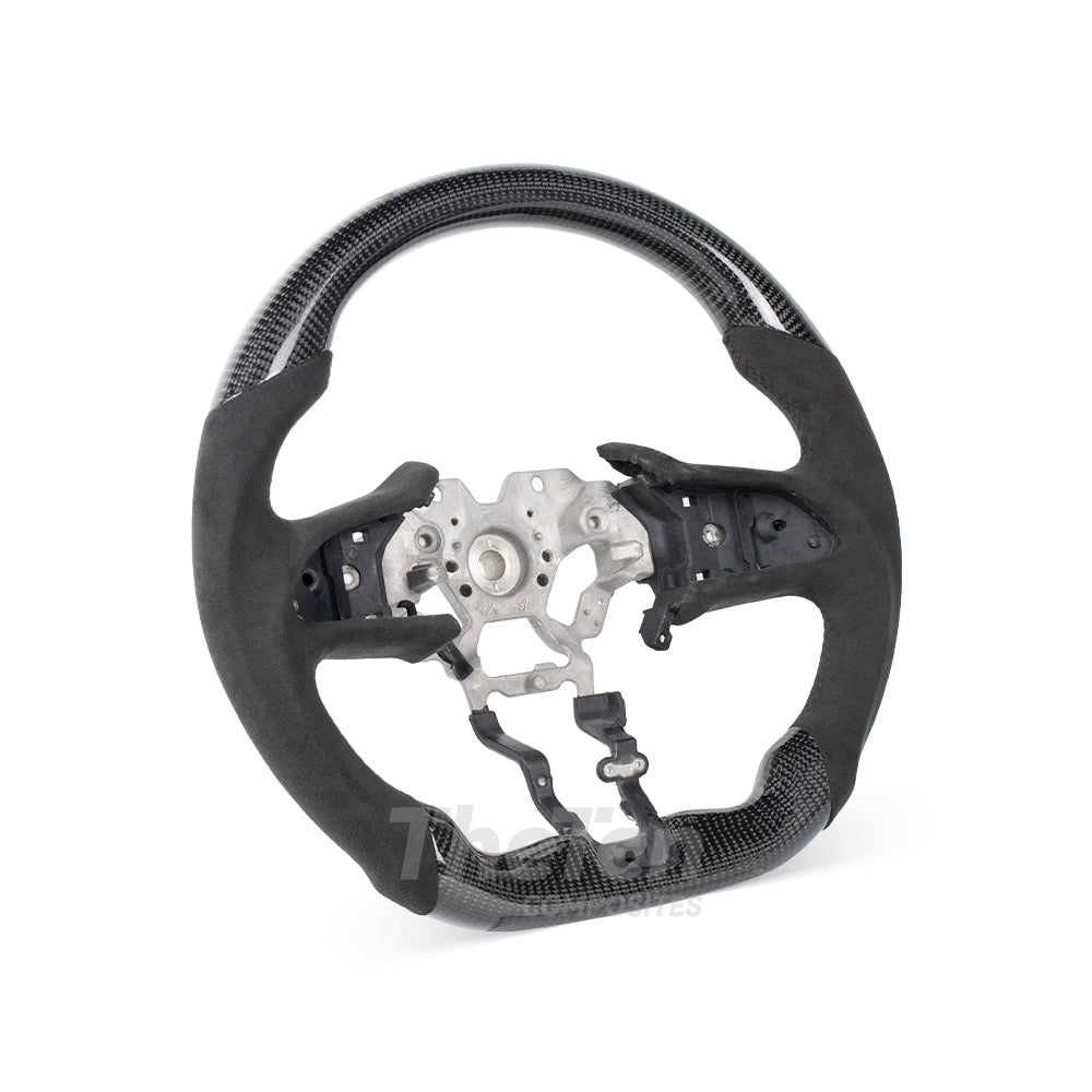 D-CARBON INFINITI Q60 STEERING WHEEL CUSTOMIZATION