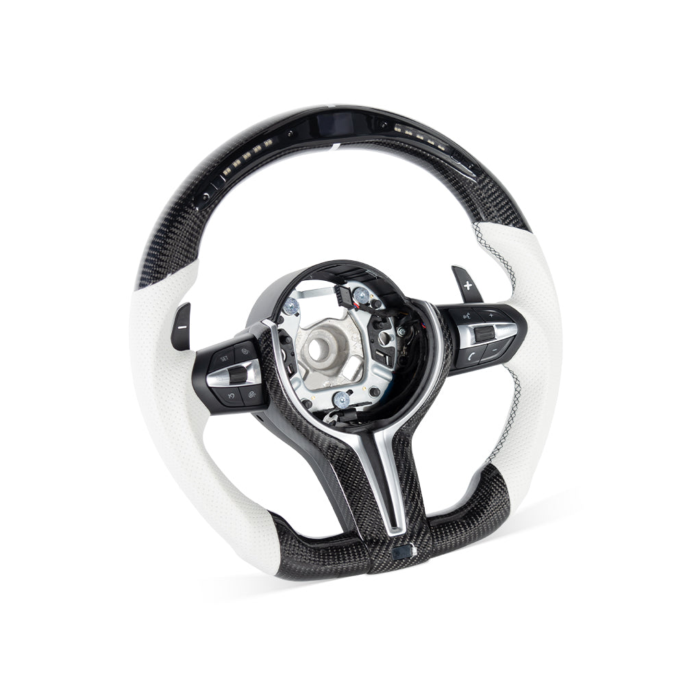 D-CARBON BMW F Series Custom Carbon Fiber Steering Wheel