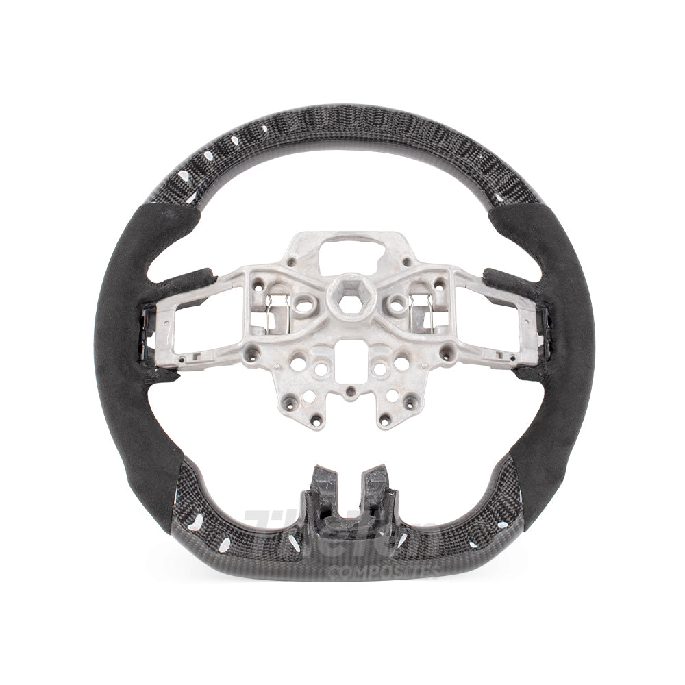 D-CARBON Custom Carbon Fiber Steering Wheel for Ford Mustang 2015