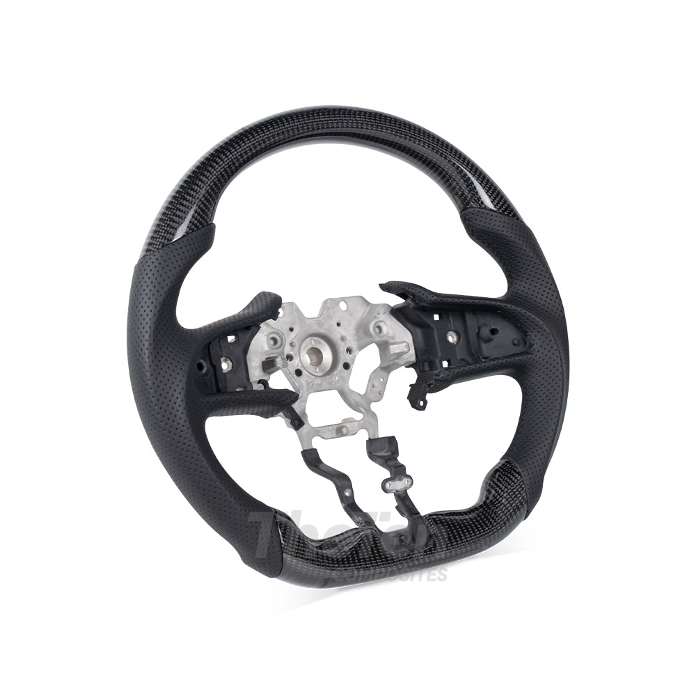 D-CARBON INFINITI Q60 STEERING WHEEL CUSTOMIZATION