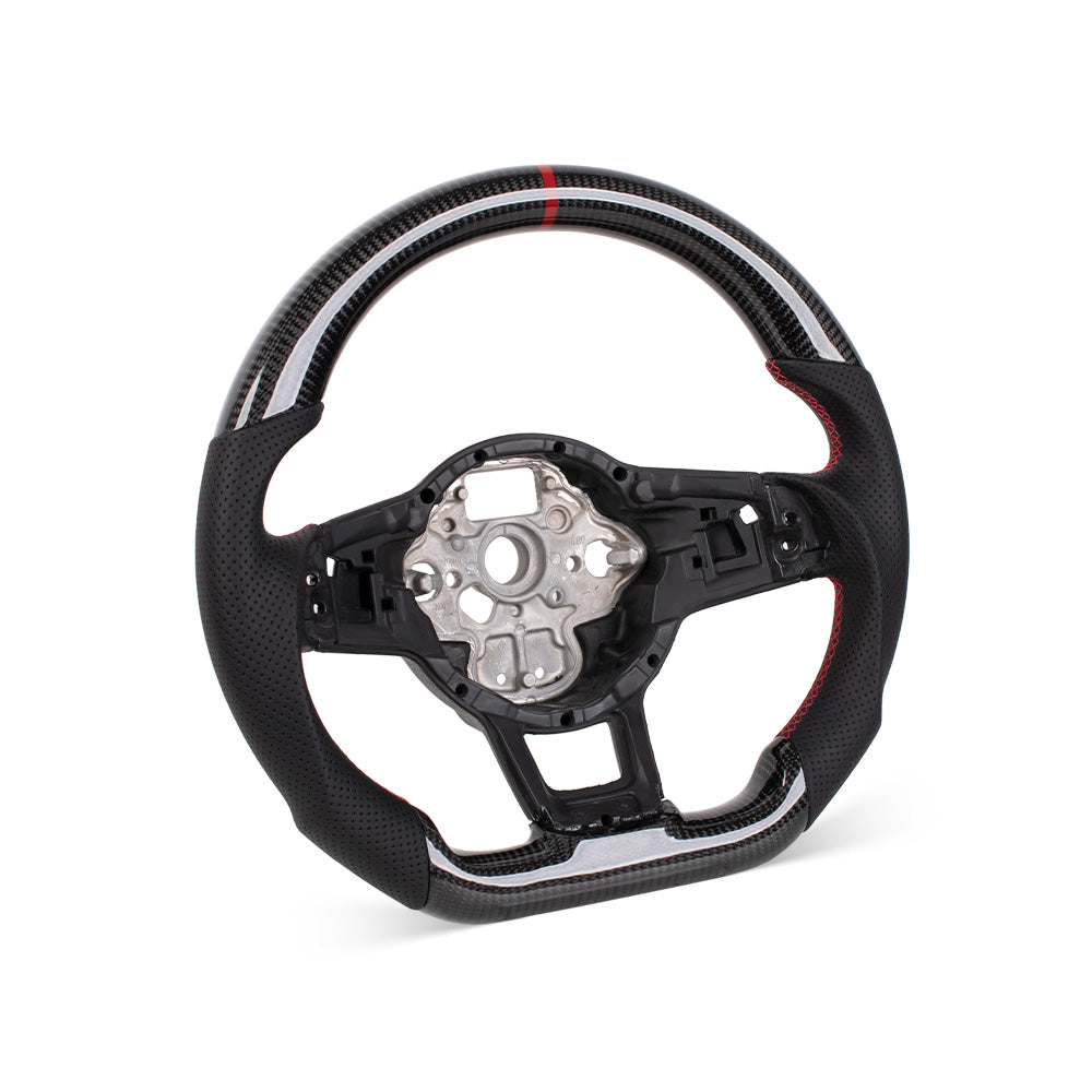 D-CARBON 2012-2019 The VOLKSWAGEN GOLF MK7 CARBON FIBER STEERING WHEEL CUSTOMIZATION
