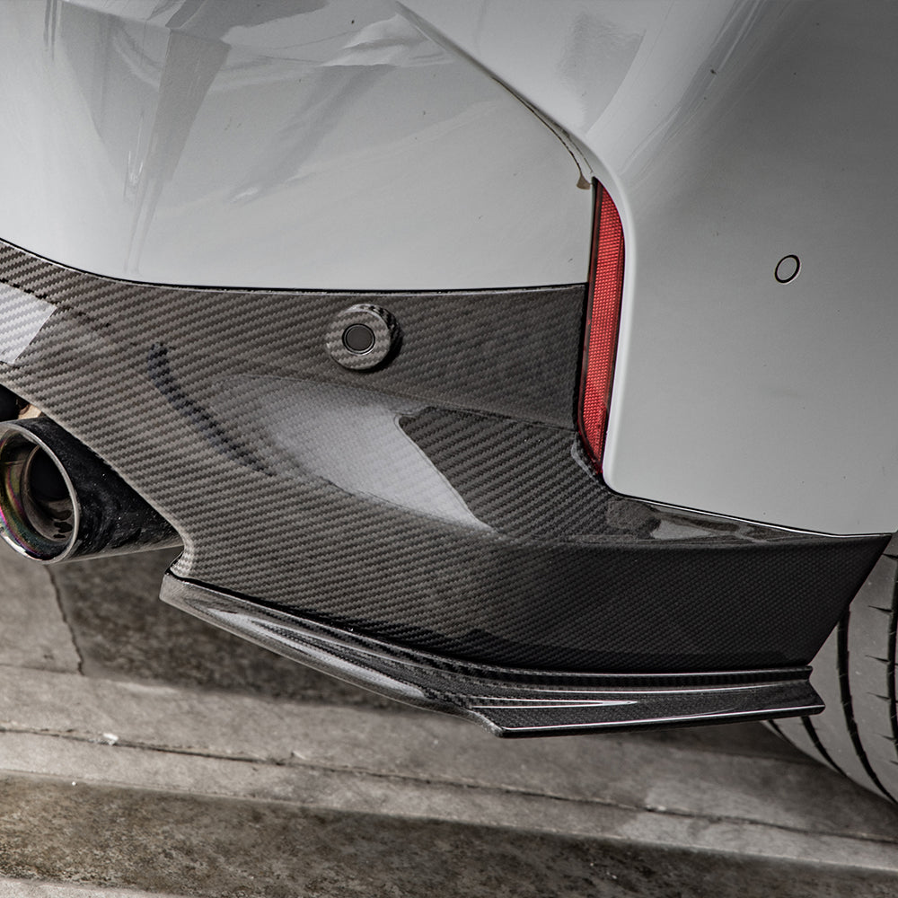 SOOQOO BMW 2 Series G42 Coupe SQ Style Carbon Fiber Rear Spats