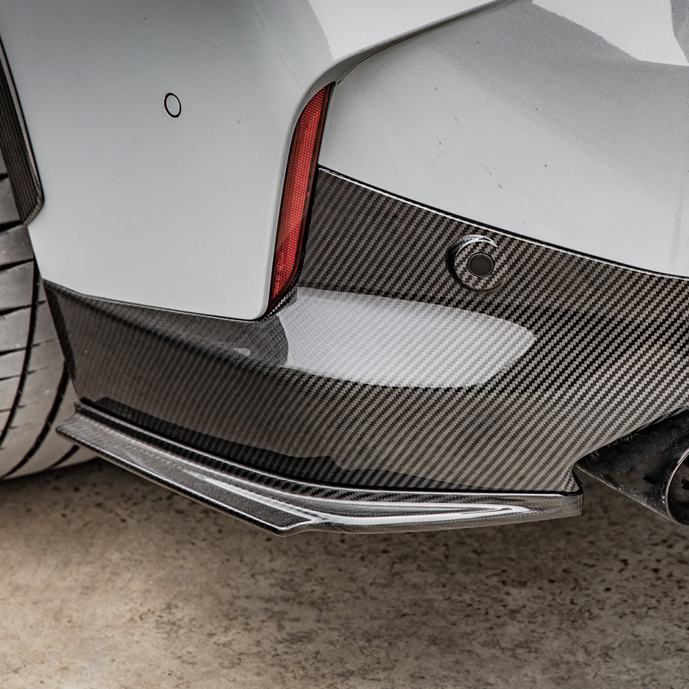 SOOQOO BMW 2 Series G42 Coupe SQ Style Carbon Fiber Rear Spats
