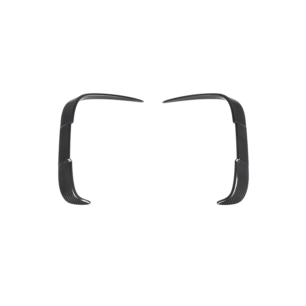 SOOQOO BMW M2 F87 SQ Style Carbon Fiber Rear Side Vent Trim