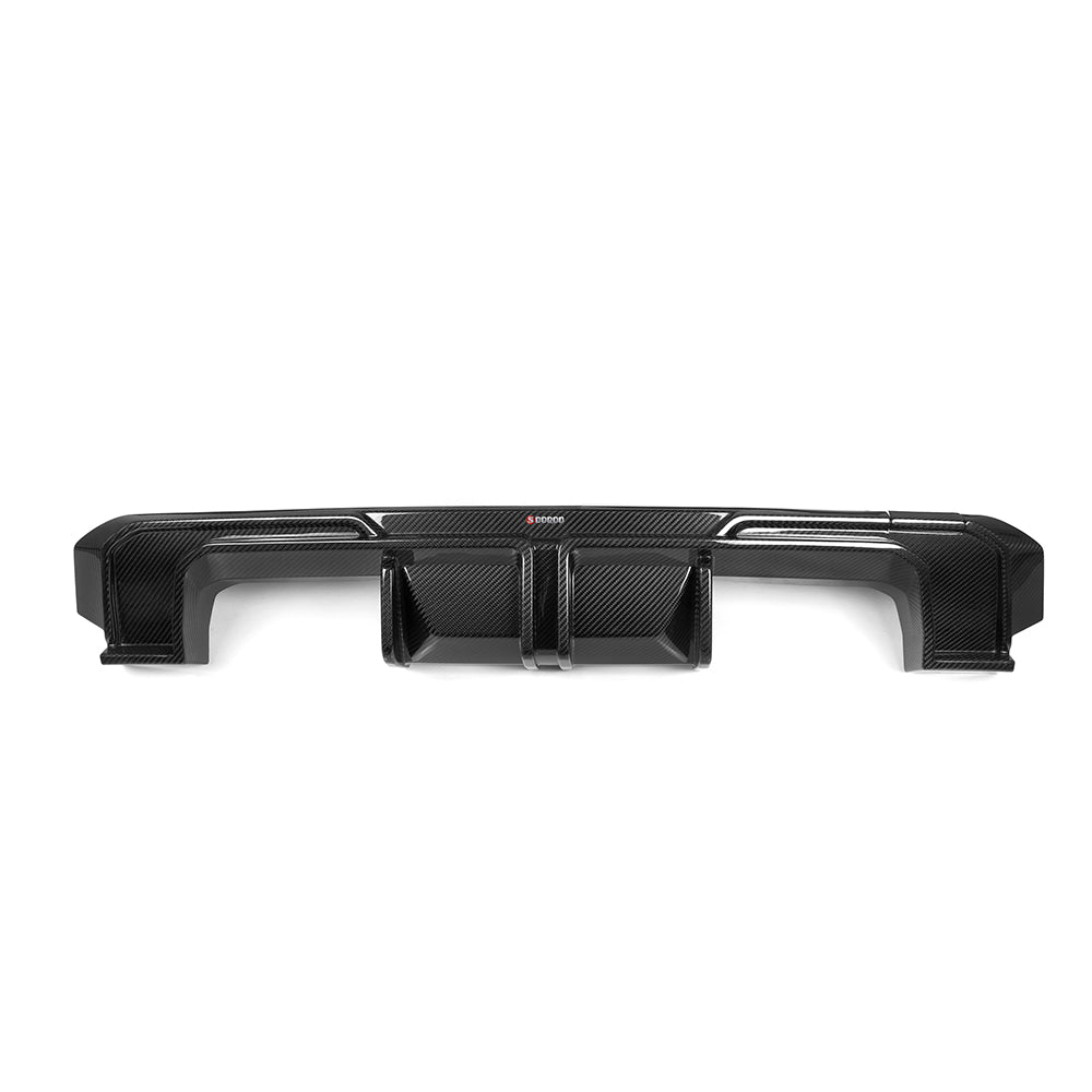SOOQOO BMW M3 G80 M4 G82 SQ Style Carbon Fiber Diffuser