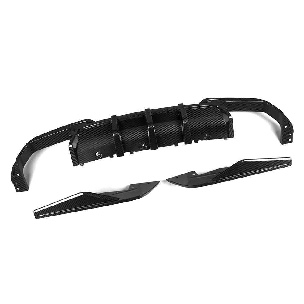 SOOQOO BMW M8 F93 SQ Style Carbon Fiber Diffuser