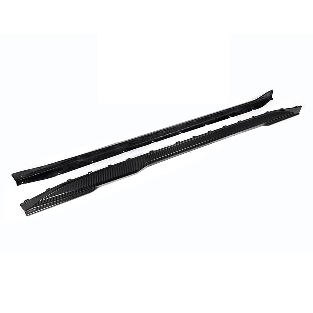 SOOQOO BMW M3 G80 SQ Style Carbon Fiber Side Skirt