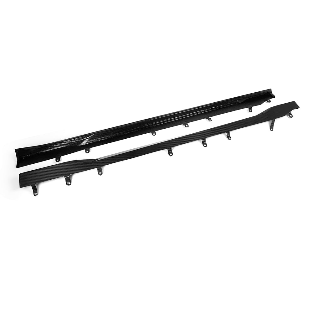 SOOQOO BMW M2 G87 SQ Style Carbon Fiber Side Skirt