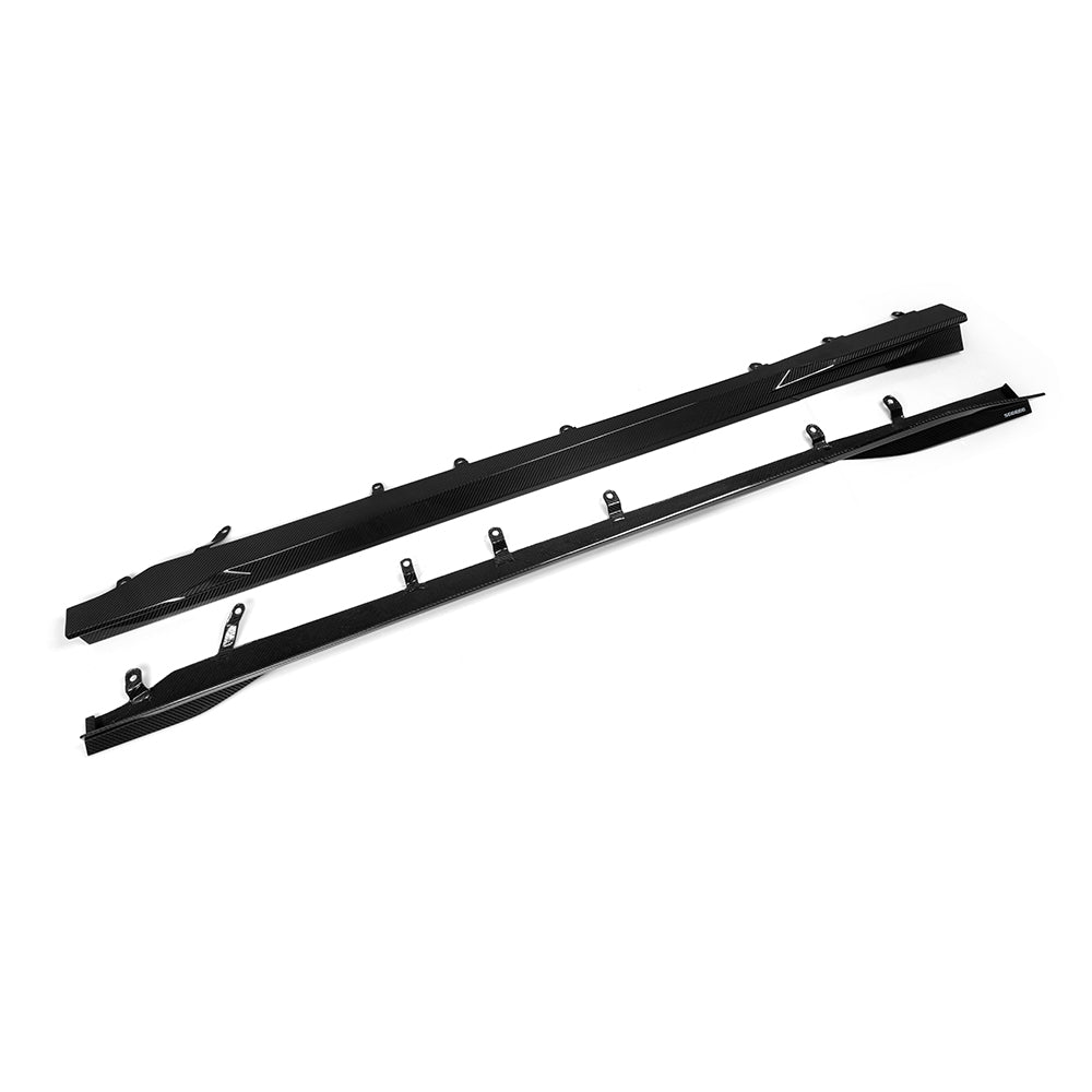 SOOQOO BMW M2 G87 SQ Style Carbon Fiber Side Skirt