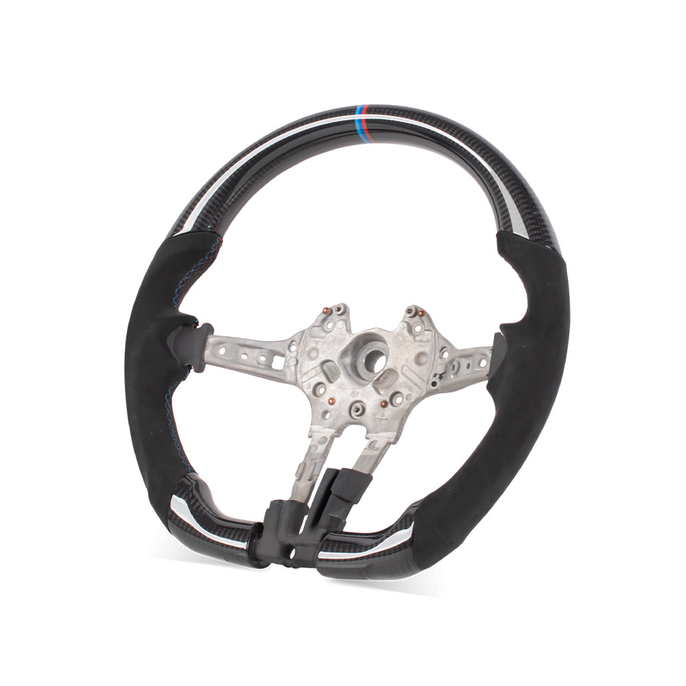 D-CARBON BMW F Series Alcantara Steering Wheel