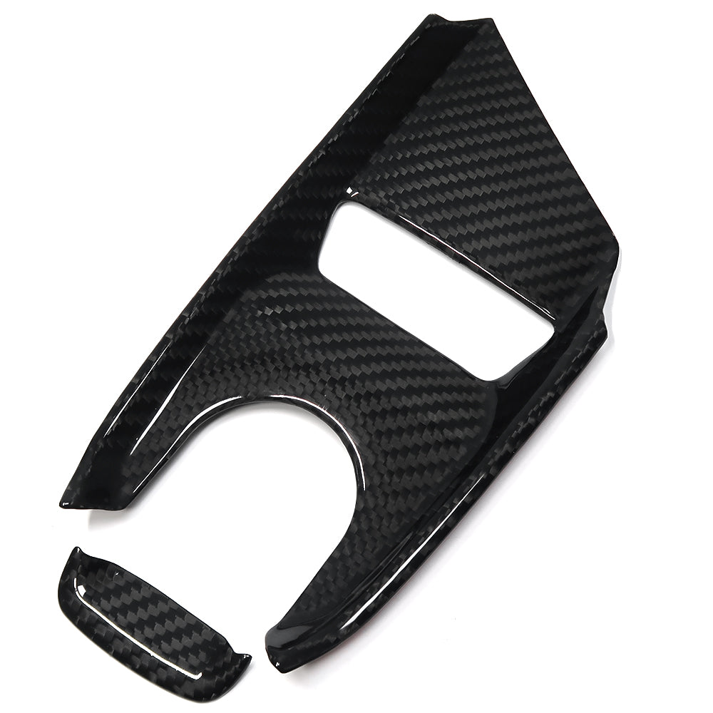 THETEN CORVETTE C8 GLOSS CARBON FIBER GEAR SHIFT KNOB BASE COVER