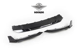 SOOQOO BMW G42 Dry Carbon Fiber Front Bumper Lip For 2022+ 2 Series