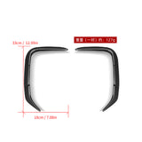 SOOQOO SQ Style Carbon Fiber Rear Vent Trim for BMW iX3 G08 BEV (2020+)