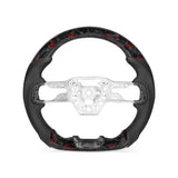 2024 Ford Mustang Custom Forge Carbon Steering Wheel | Performance Track focus Design
