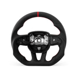 DODGE Challenger 2015-2026 steering wheel, Style 03 · Full Leather · Perforated Leather · Heated · With Paddle Opening
