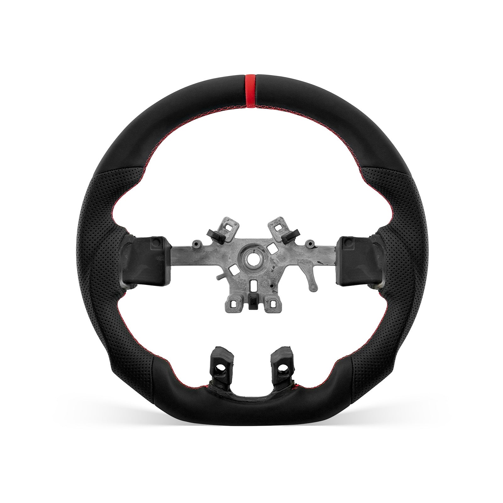 RAM 2009-2018 steering wheel, Style 02 · Full Leather · Perforated Leather · Universal Paddle Compatibility
