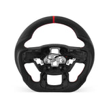 Ford F-150 2015-2020 steering wheel, Style 05 · Full Leather · Perforated Leather · Heated · With Paddle Opening
