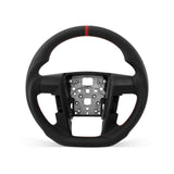 Ford F-150 2009-2014 steering wheel, Style 01 · Full Leather · Perforated Leather · Without Paddle Opening