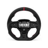 Chrysler 300C 2015-2023 steering wheel, Style 01 · Full Leather · Perforated Leather · With Paddle Opening
