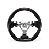 Nissan 350Z 2003-2008 steering wheel, Style 02 · HYDRO-DIP · Perforated Leather · Universal Paddle Compatibility