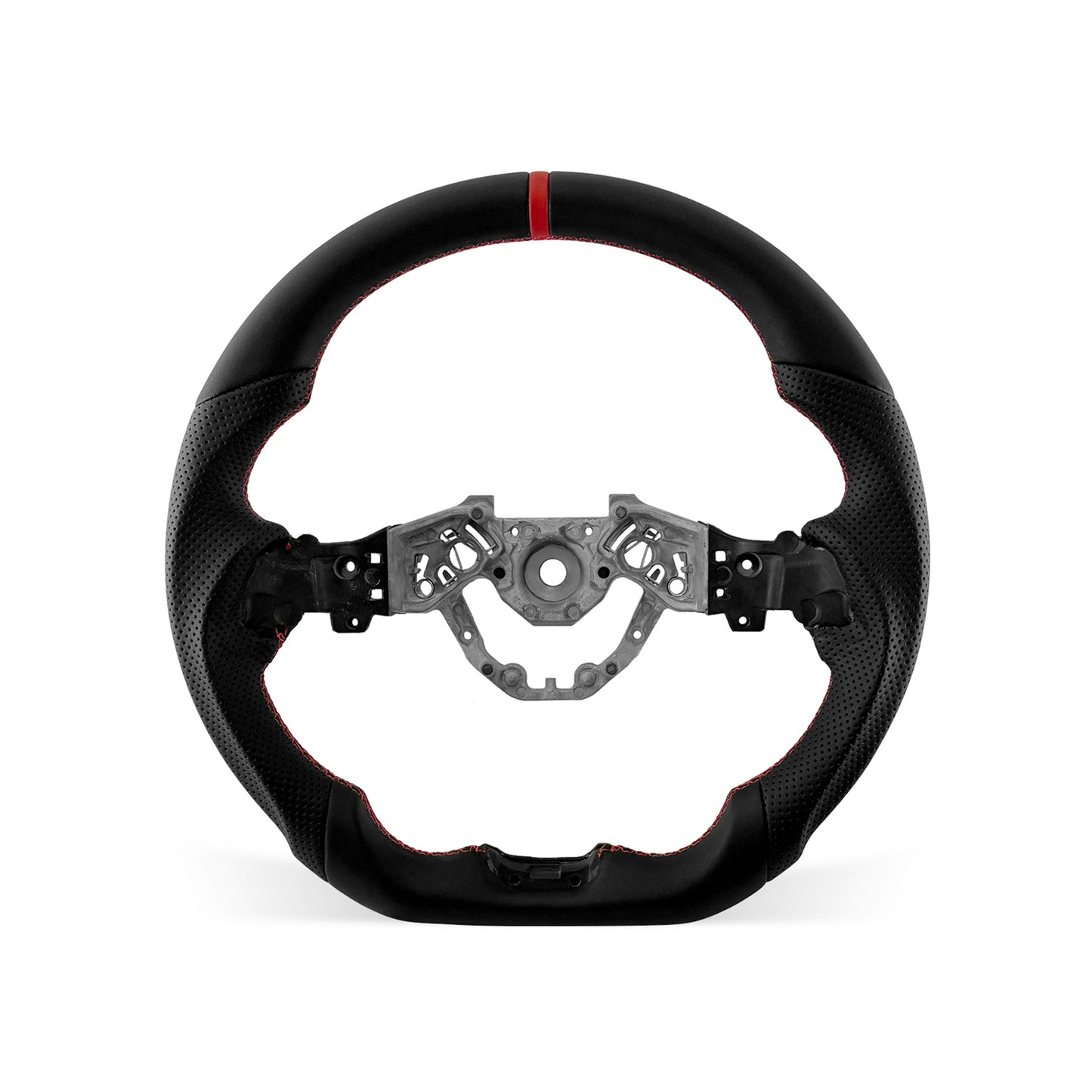 Nissan 400Z 2023-2026 steering wheel, Style 01 · Full Leather · Perforated Leather · Universal Paddle Compatibility