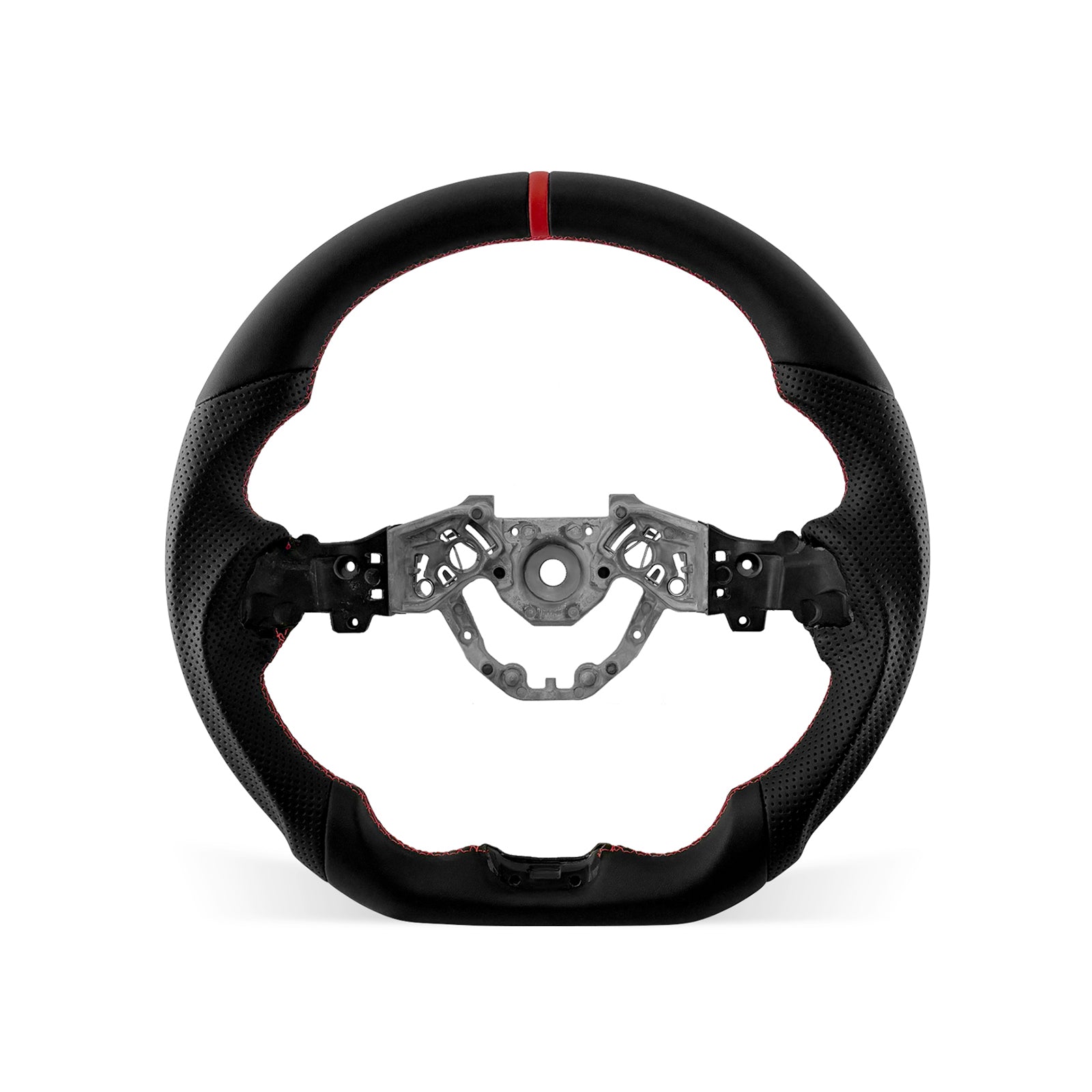 Nissan 400Z 2023-2026 steering wheel, Style 01 · Full Leather · Perforated Leather · Universal Paddle Compatibility