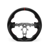 Nissan 370Z 2009-2020 steering wheel, Style 04 · HYDRO-DIP · Perforated Leather · Universal Paddle Compatibility