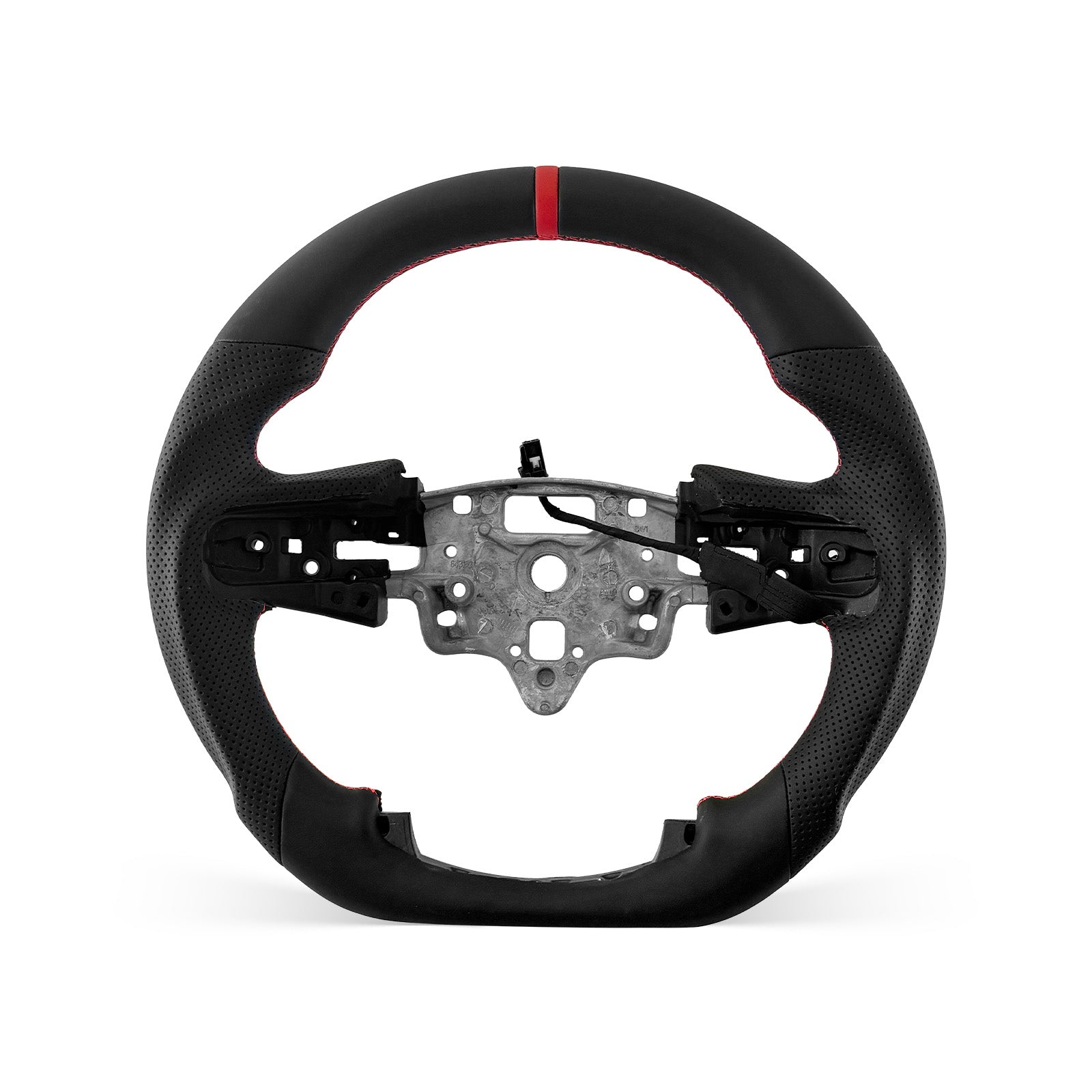 CHEVROLET Silverado 2019-2026 steering wheel, Style 01 · Full Leather · Perforated Leather · Heated · Without Paddle Opening