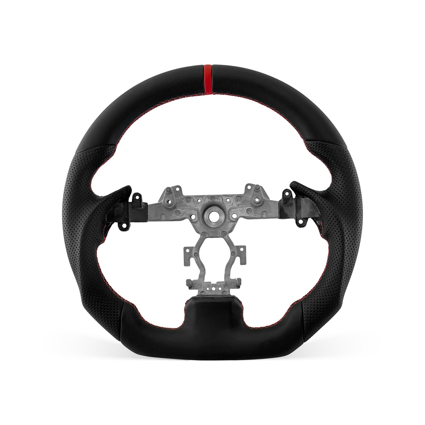 Infiniti G37 2008-2015 steering wheel, Style 02 · Full Leather · Perforated Leather · Universal Paddle Compatibility