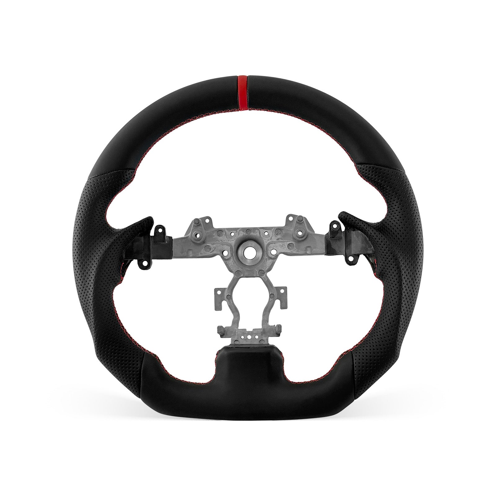 Infiniti G37 2008-2015 steering wheel, Style 02 · Full Leather · Perforated Leather · Universal Paddle Compatibility
