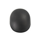 THETEN Matte Carbon Fiber Half Helmet, German Style Open Face Motorcycle Helmet for Men and Women, Anti-Collision Scooter and Moped Helmet (XL)