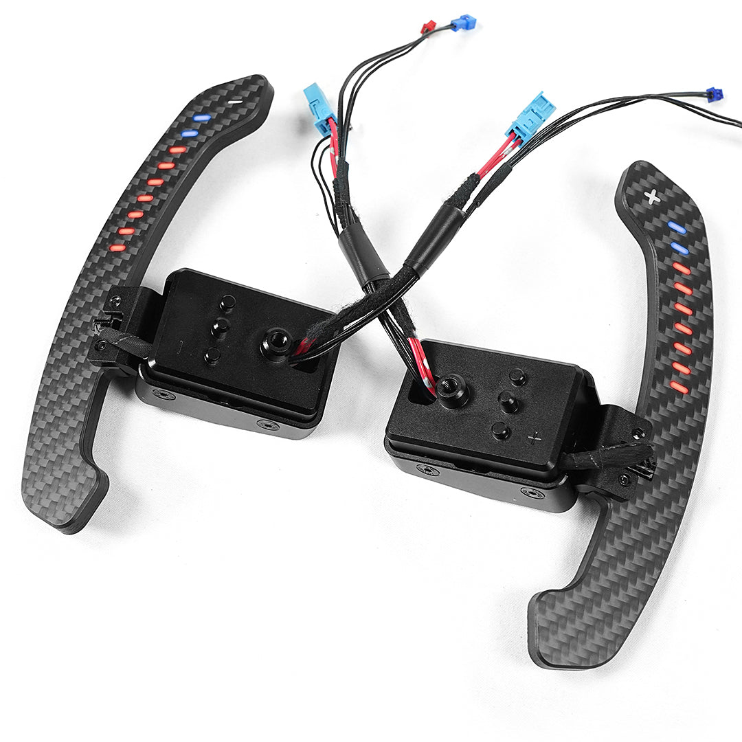 2012-2024 BMW F/G Chassis F30 F32 F10 G20 G30 Carbon Fiber Magnetic Paddle Shifters