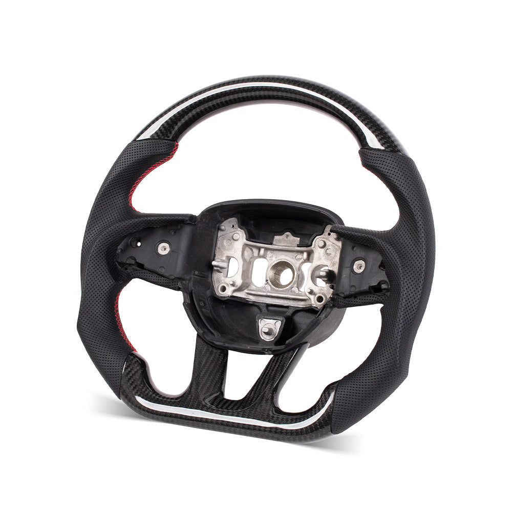 D-CARBON 2015-2023 DODGE CHARGER CARBON FIBER STEERING WHEEL CUSTOMIZATION