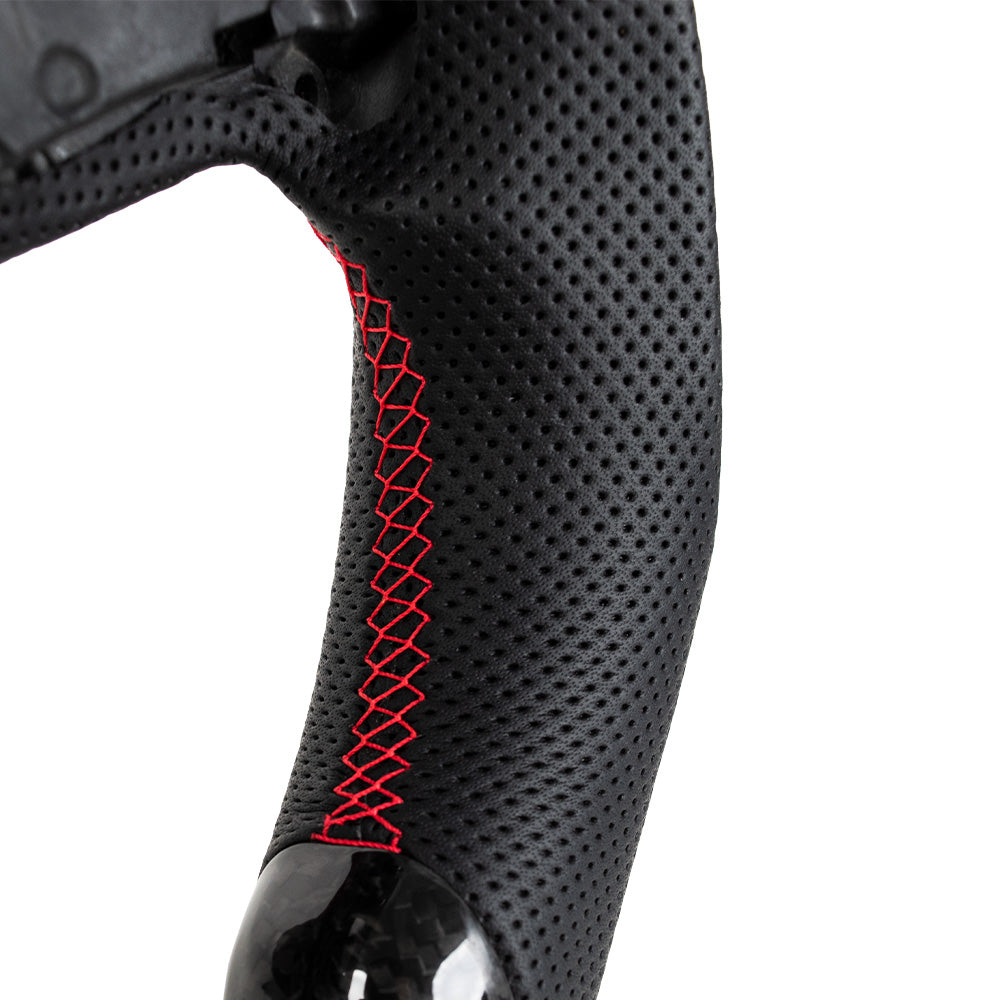 D-CARBON 2015-2023 DODGE CHARGER CARBON FIBER STEERING WHEEL CUSTOMIZATION