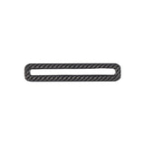 THETEN 2024+ MUSTANG DARK HORSE INTERIOR DOOR AIR OUTLET FRAME IN GLOSSY 3K CARBON FIBER （1 PAIR）