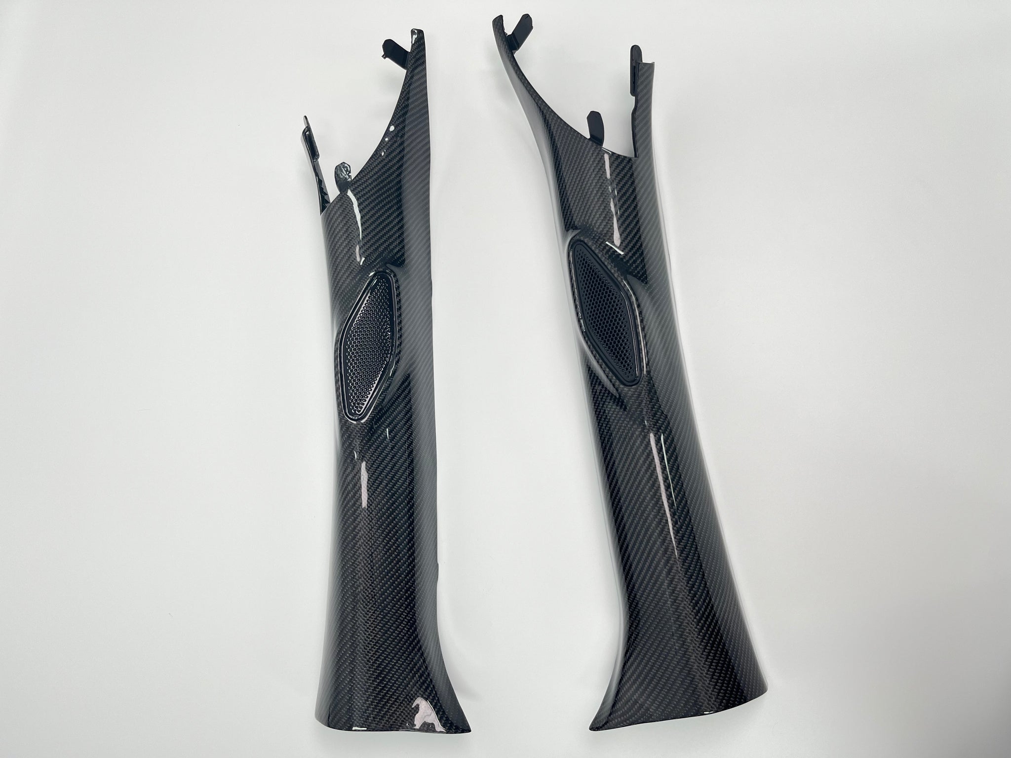 24+ Ford Mustang (S650) A-Pillar Trim Panel Set - 2 pcs
