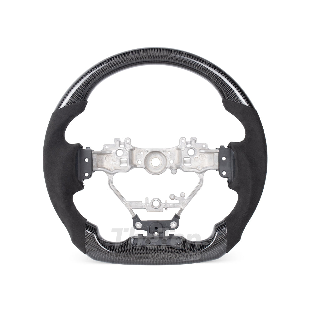 D-CARBON LEXUS IS 2013-2023 ALCANTARA CARBON FIBER STEERING WHEEL