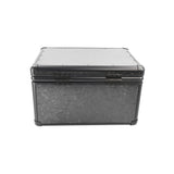 THETEN FORGED CARBON FIBER PORTABLE SAFE BOX-21.3Lx13.8Hx13 INCH LARGE STORAGE BOX WITH LOCK,MESH POCKET & ADJUSTABLE COMPARTMENTS