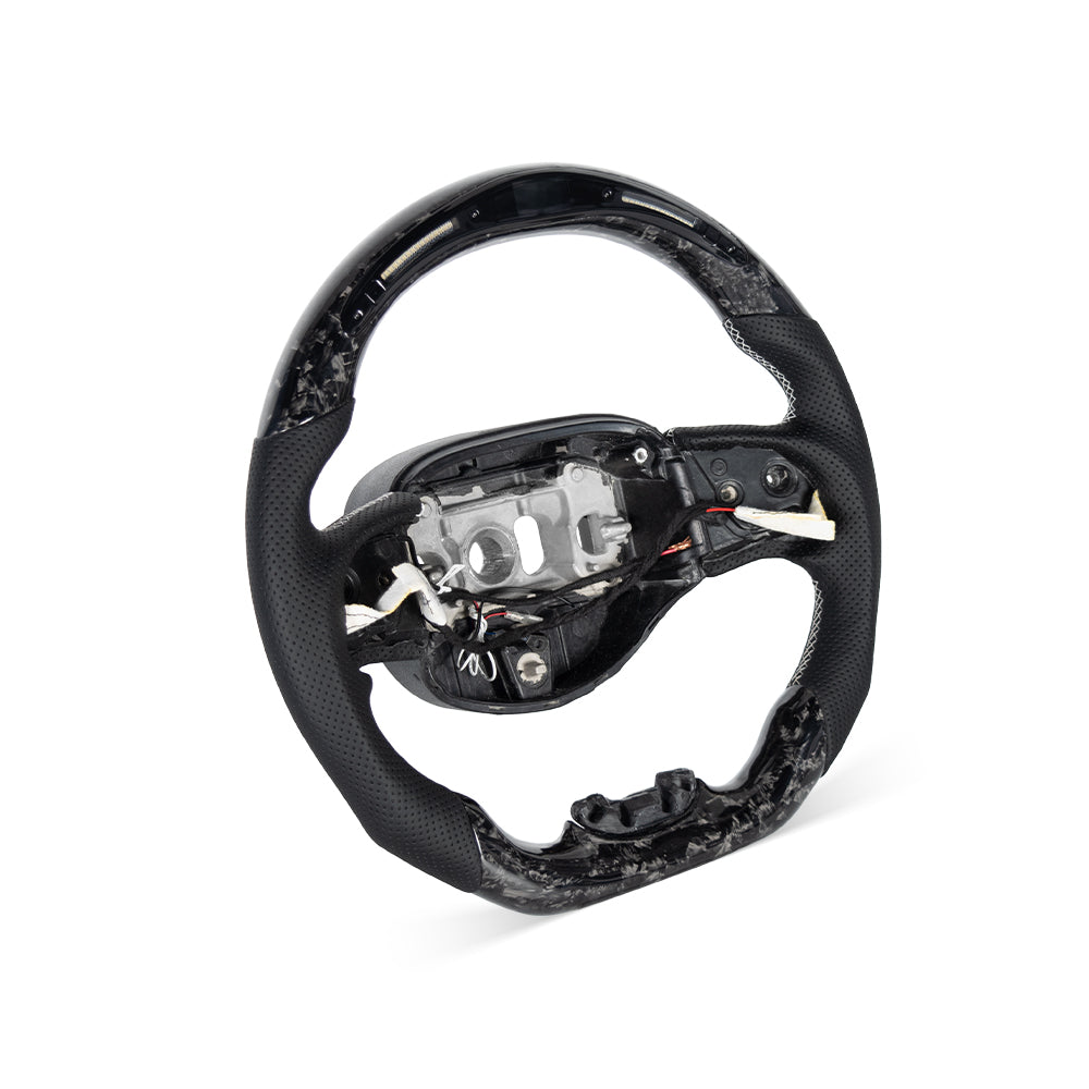 D-CARBON 2014-2020 JEEP GRAND CHEROKEE CARBON FIBER STEERING WHEEL CUSTOMIZATION