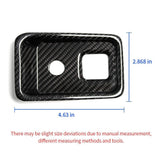 THETEN CORVETTE C8 CARBON FIBER PARKING BRAKE PANEL COVER