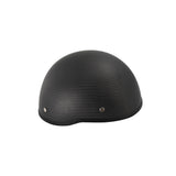 THETEN Matte Carbon Fiber Half Helmet, German Style Open Face Motorcycle Helmet for Men and Women, Anti-Collision Scooter and Moped Helmet (XL)