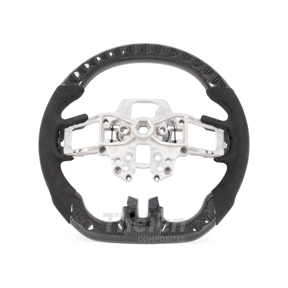 D-CARBON Custom Carbon Fiber Steering Wheel for Ford Mustang 2018