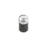 THETEN 4 PACK TIRE VALVE STEM CAP COVER,TIRE AIR CAPS METAL WITH CARBON FIBER,SILVER