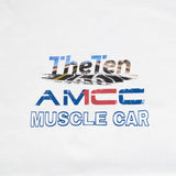 THETEN×AMCC LOGO T-SHIRT -  ROUTE 66 （WHITE）