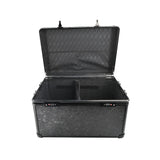 THETEN FORGED CARBON FIBER PORTABLE SAFE BOX-21.3Lx13.8Hx13 INCH LARGE STORAGE BOX WITH LOCK,MESH POCKET & ADJUSTABLE COMPARTMENTS