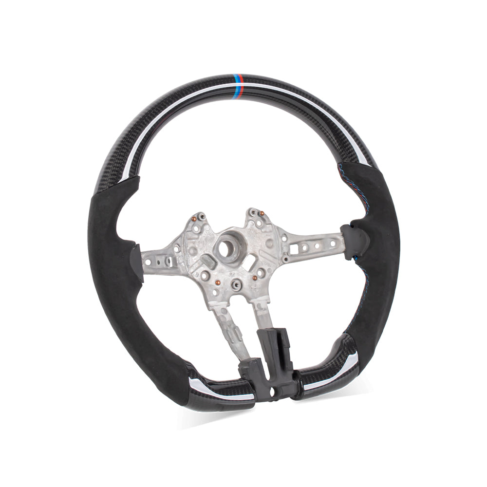 D-CARBON BMW F Series Alcantara  Steering Wheel