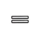 THETEN 2024+ MUSTANG DARK HORSE INTERIOR DOOR AIR OUTLET FRAME IN GLOSSY 3K CARBON FIBER （1 PAIR）