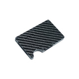 THETEN RFID BLOCKING SLIM MONEY CLIP CARBON FIBER WALLET