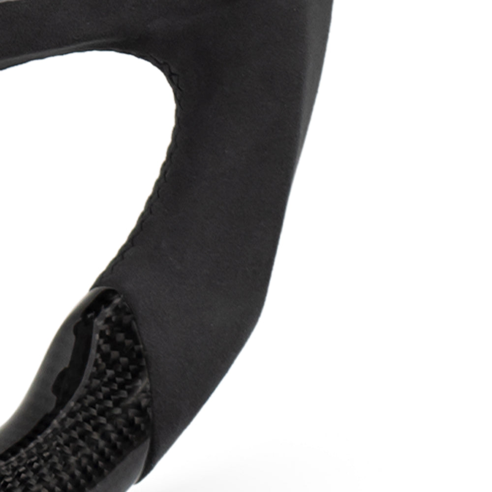 D-CARBON CADILLAC CT5 2020+ ALCANTARA CARBON FIBER STEERING WHEEL