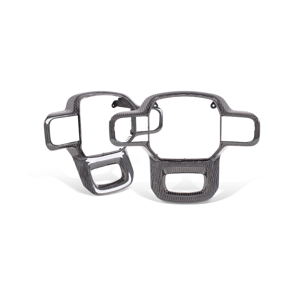 THETEN FORD F150 RAPTOR GEN 3 2021-2024 REPLACEMENT REAL CARBON FIBER STEERING WHEEL TRIM COVER